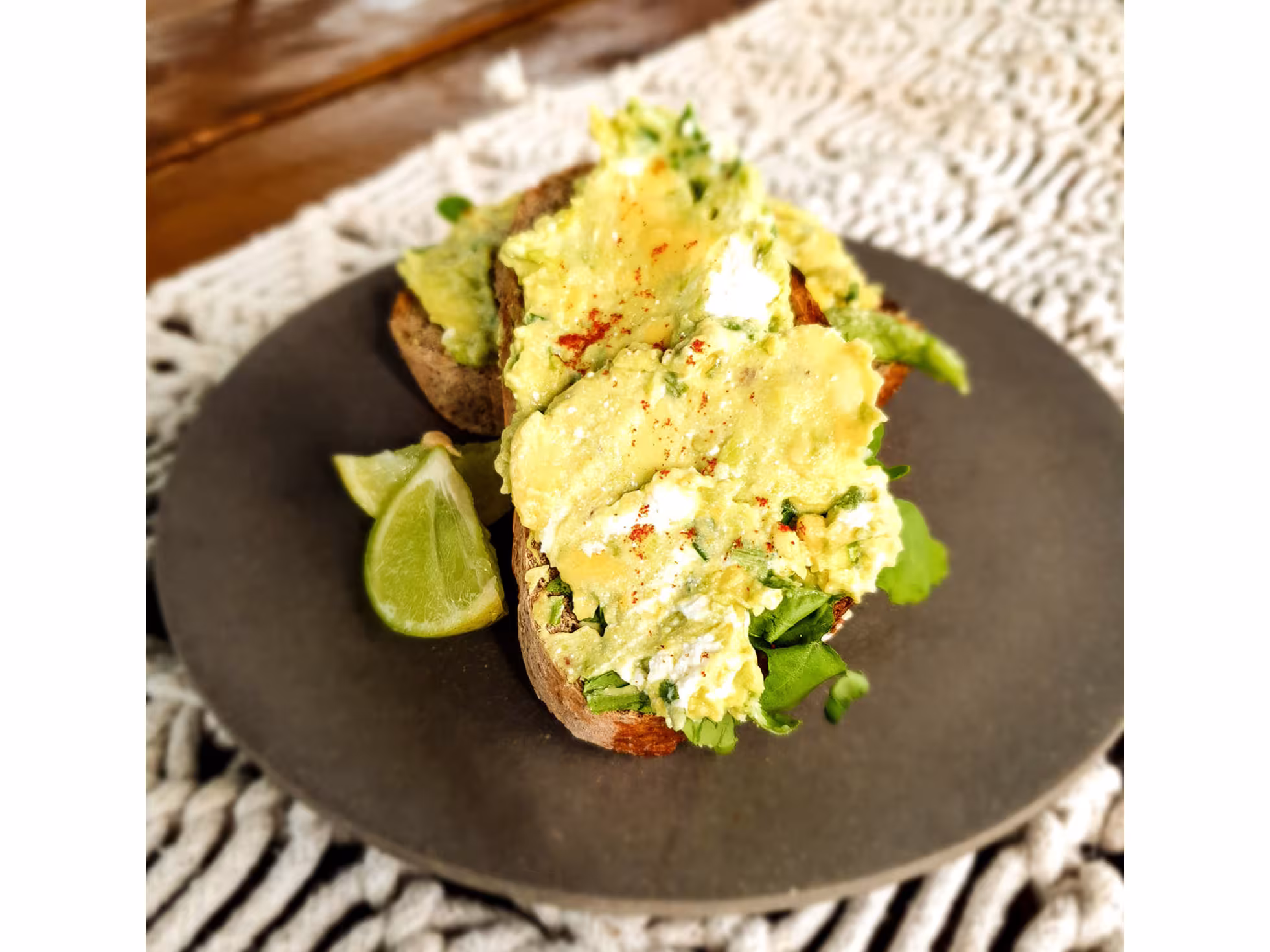 Fresh Breakfast Food at Avatea Cafe in Aitutaki