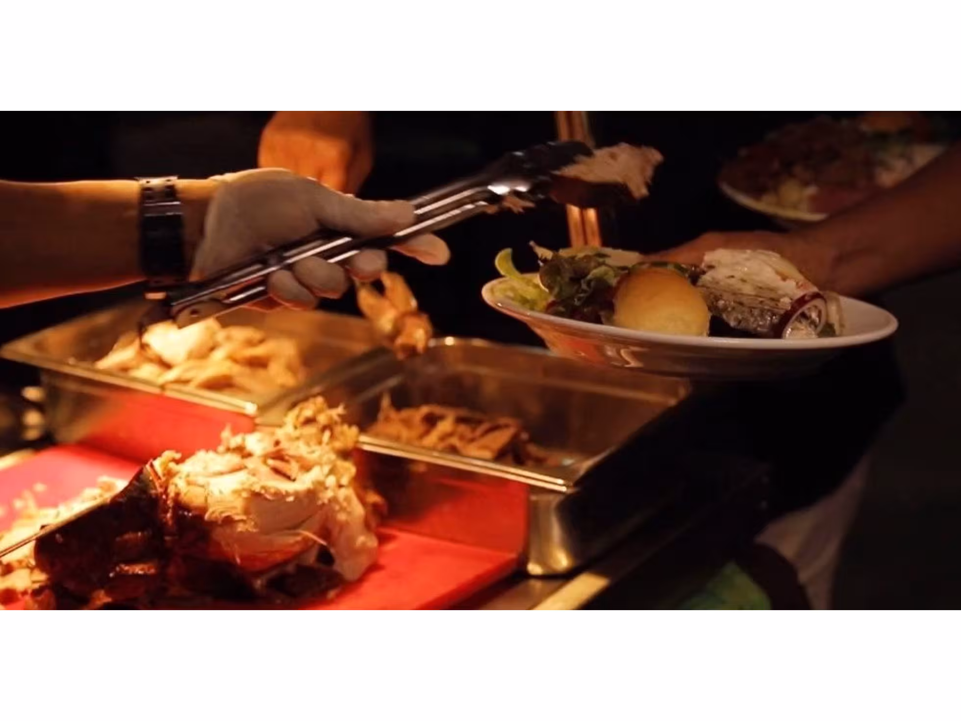 Buffett offering at The Brasserie Restaurant at Edgewater Resort & Spa
