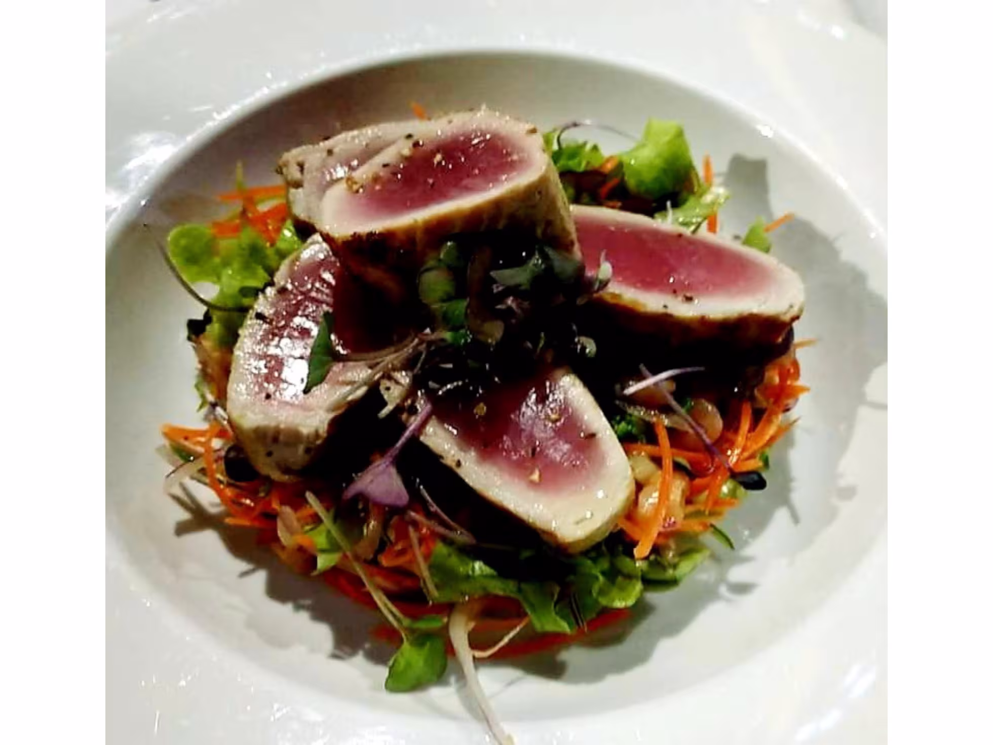 Fresh seafood at Moana Restaurant and Bar