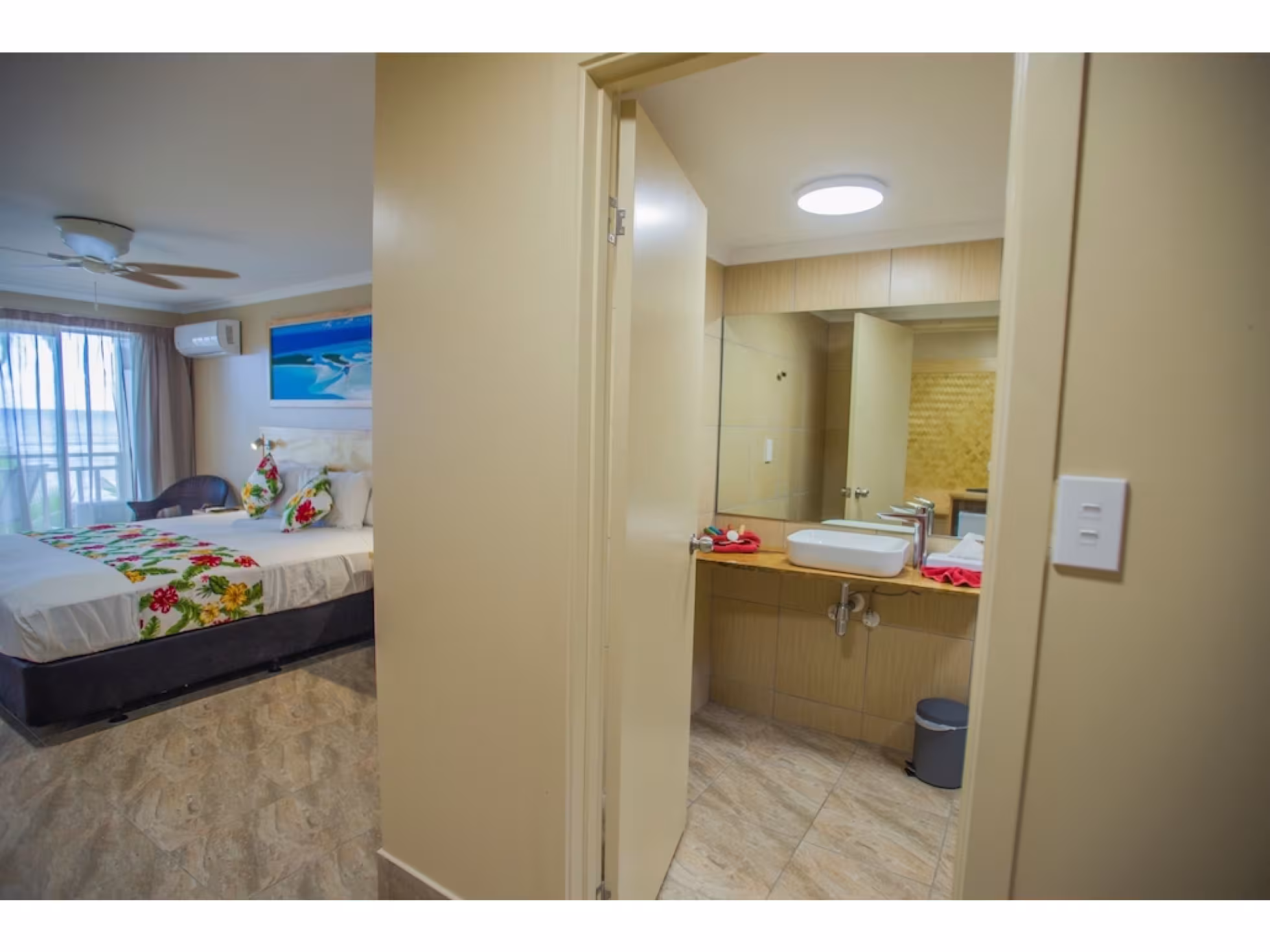 Lagoon View Room at Edgewater Resort and Spa