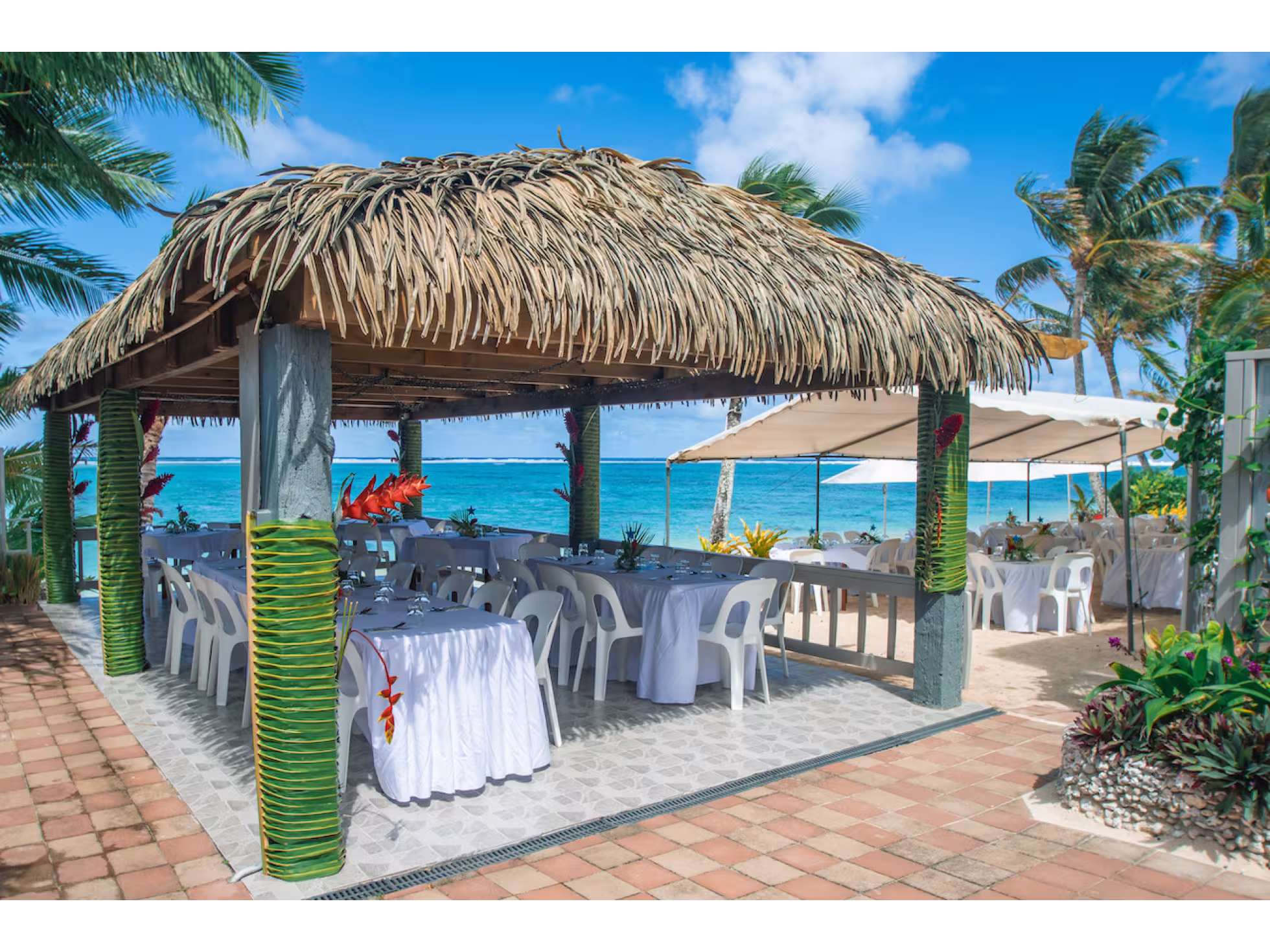Stunning lagoon views at Moana Restaurant and Bar