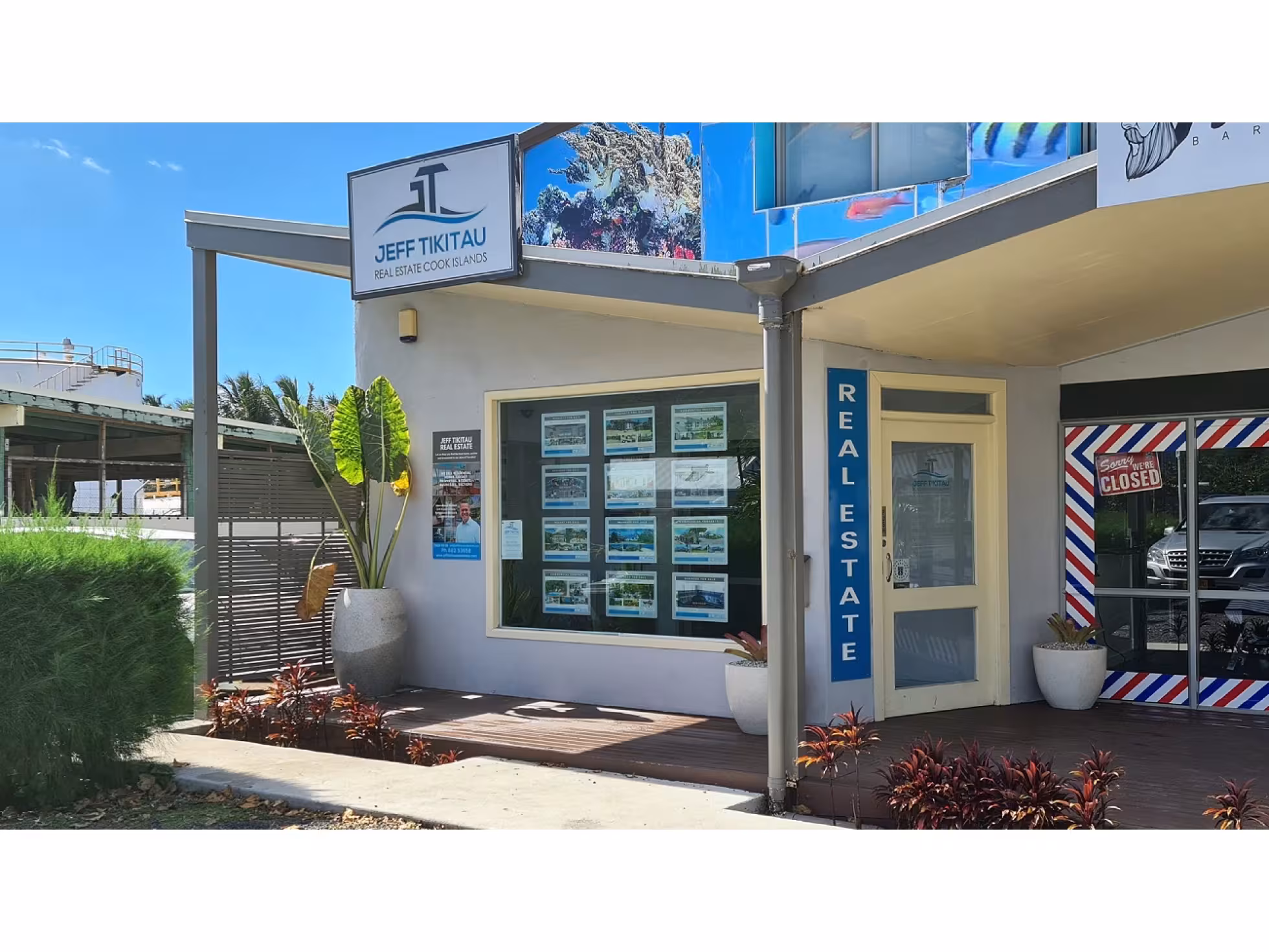 Jeff Tikitau - Office exterior close up 