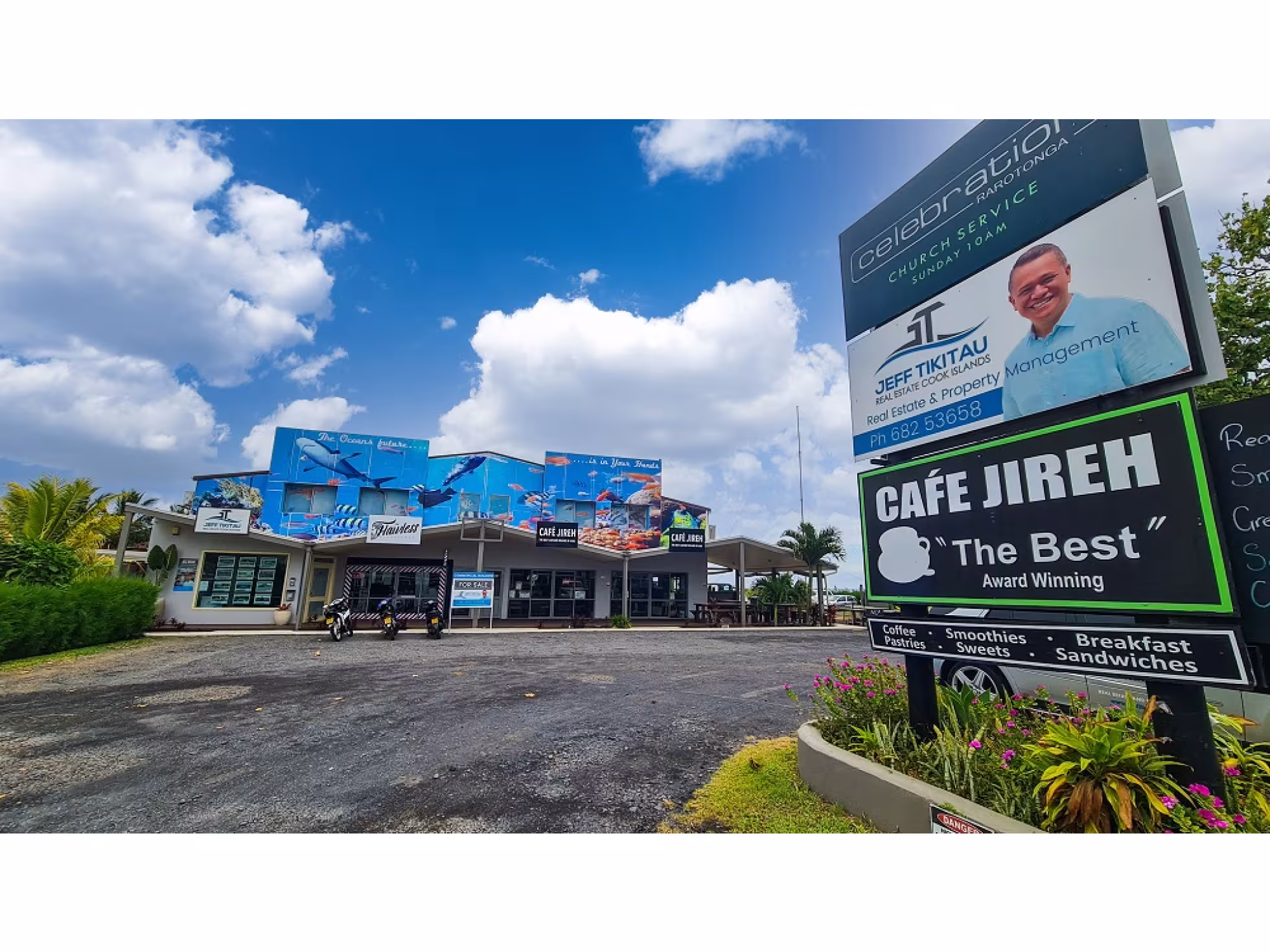 Jeff Tikitau - Office exterior wide shot 