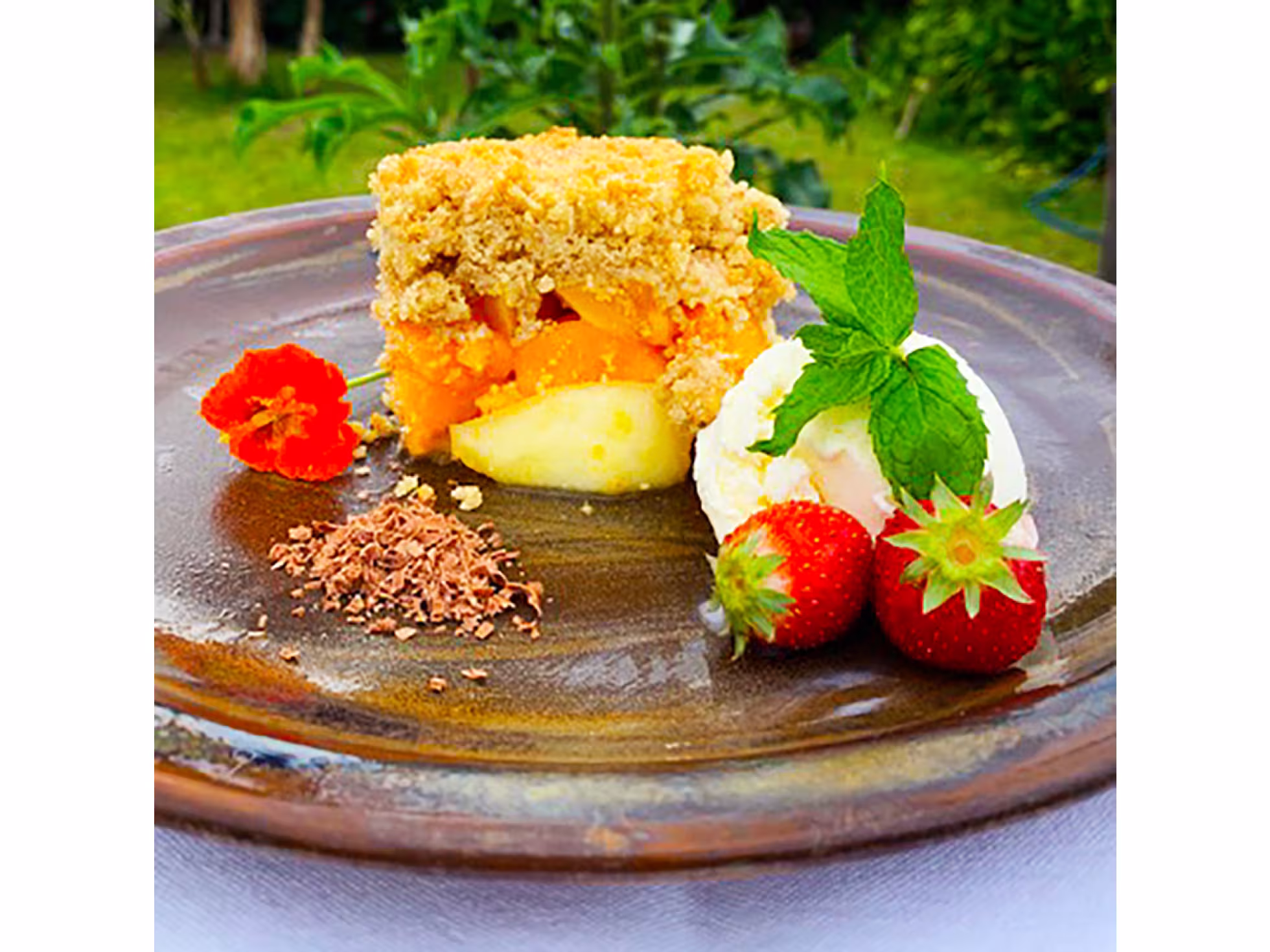 No. 5 Paw Paw and Apple Crumble