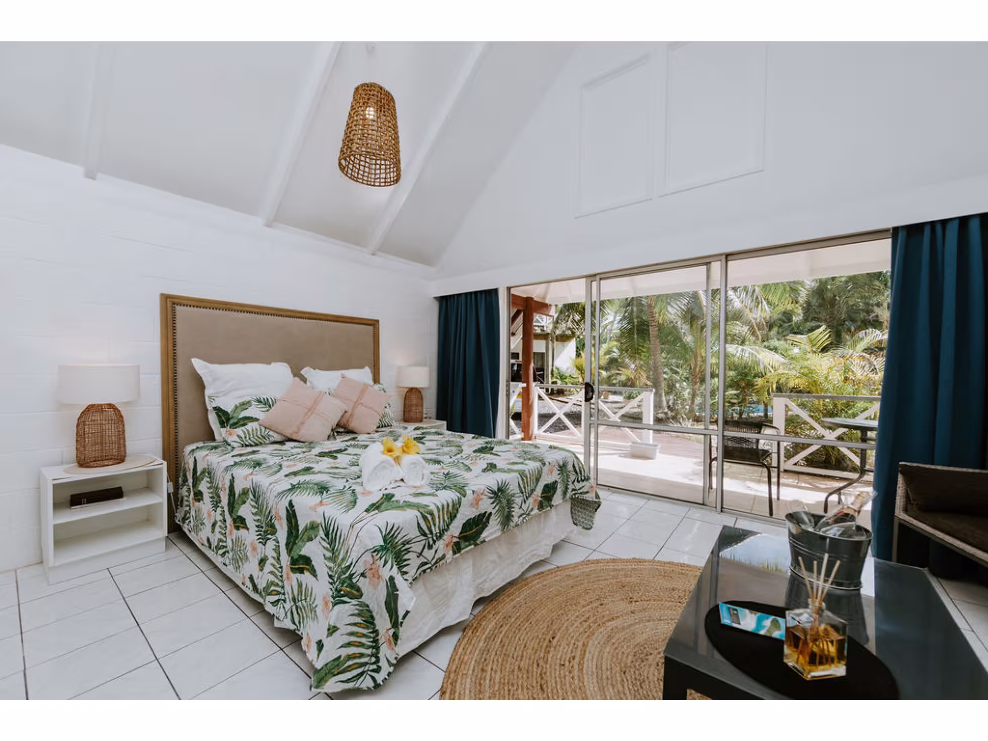 The Passage Villas Garden View Bedroom