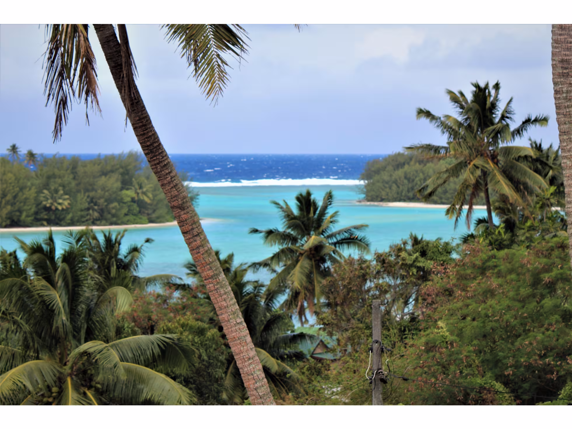 View of Muri lagoon 