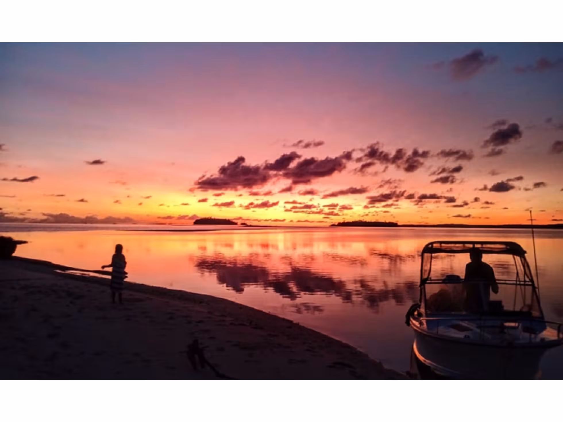 Kutekute Tours & Transfers Aitutaki - Sunset