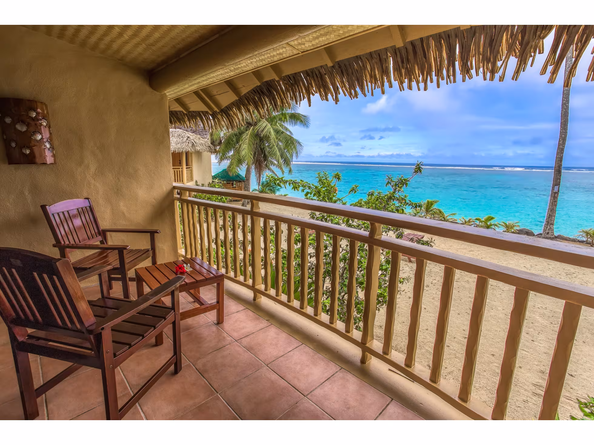 Sanctuary Rarotonga - on the beach