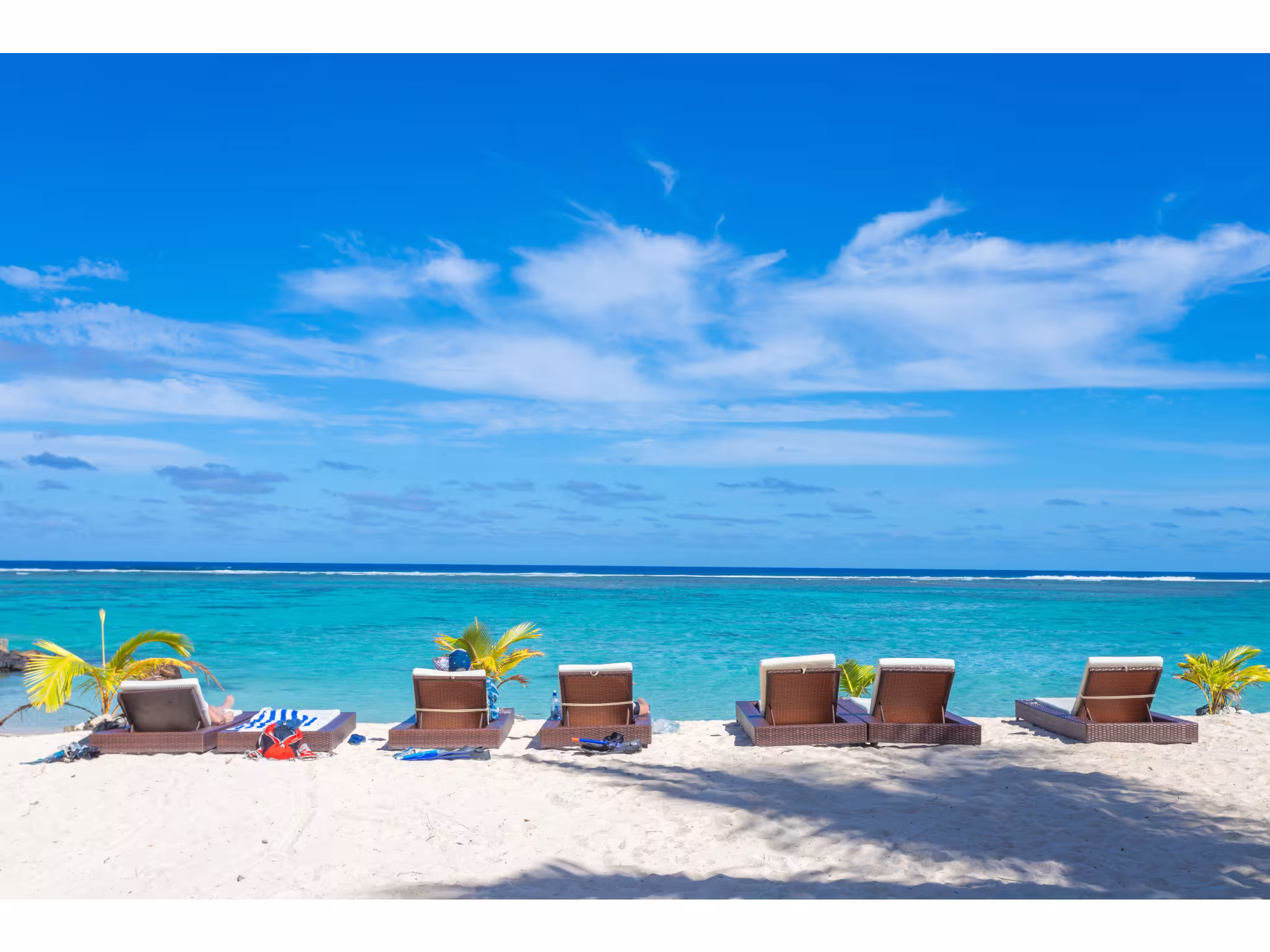 Sanctuary Rarotonga - on the beach