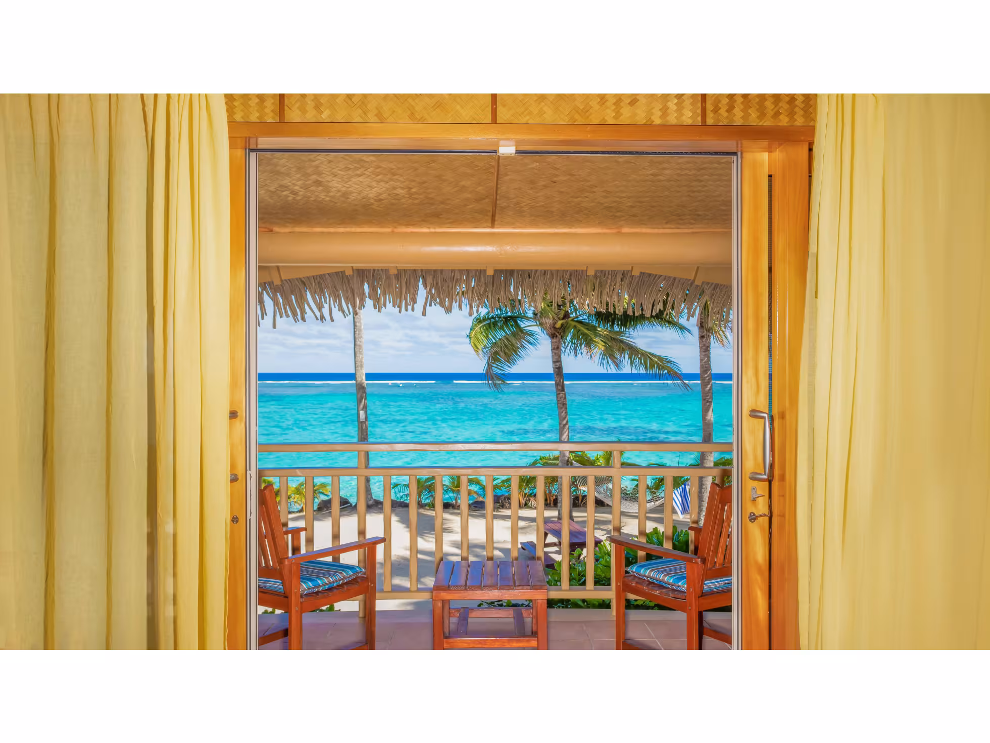 Sanctuary Rarotonga - on the beach