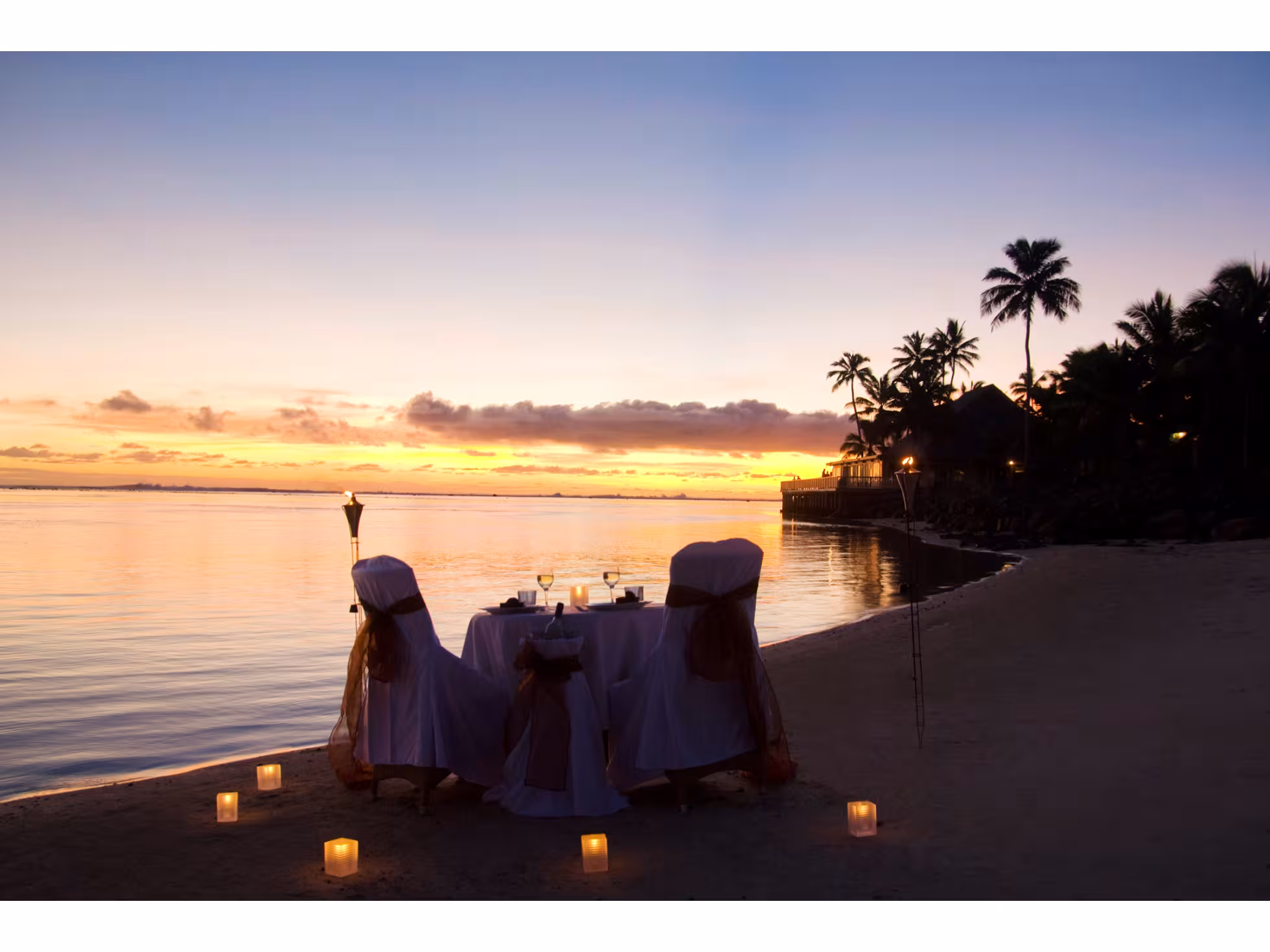 Sanctuary Rarotonga - on the beach