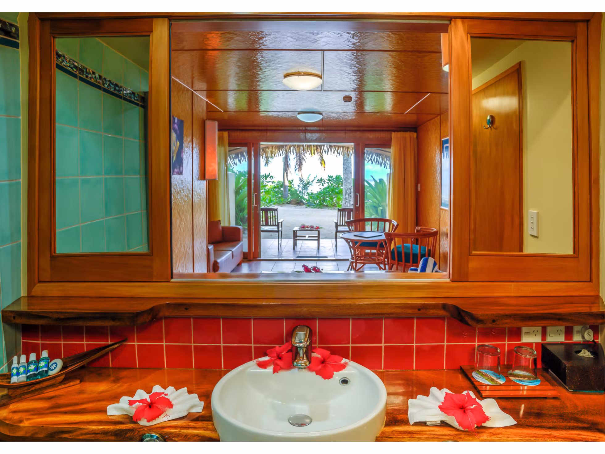 Sanctuary Rarotonga - on the beach