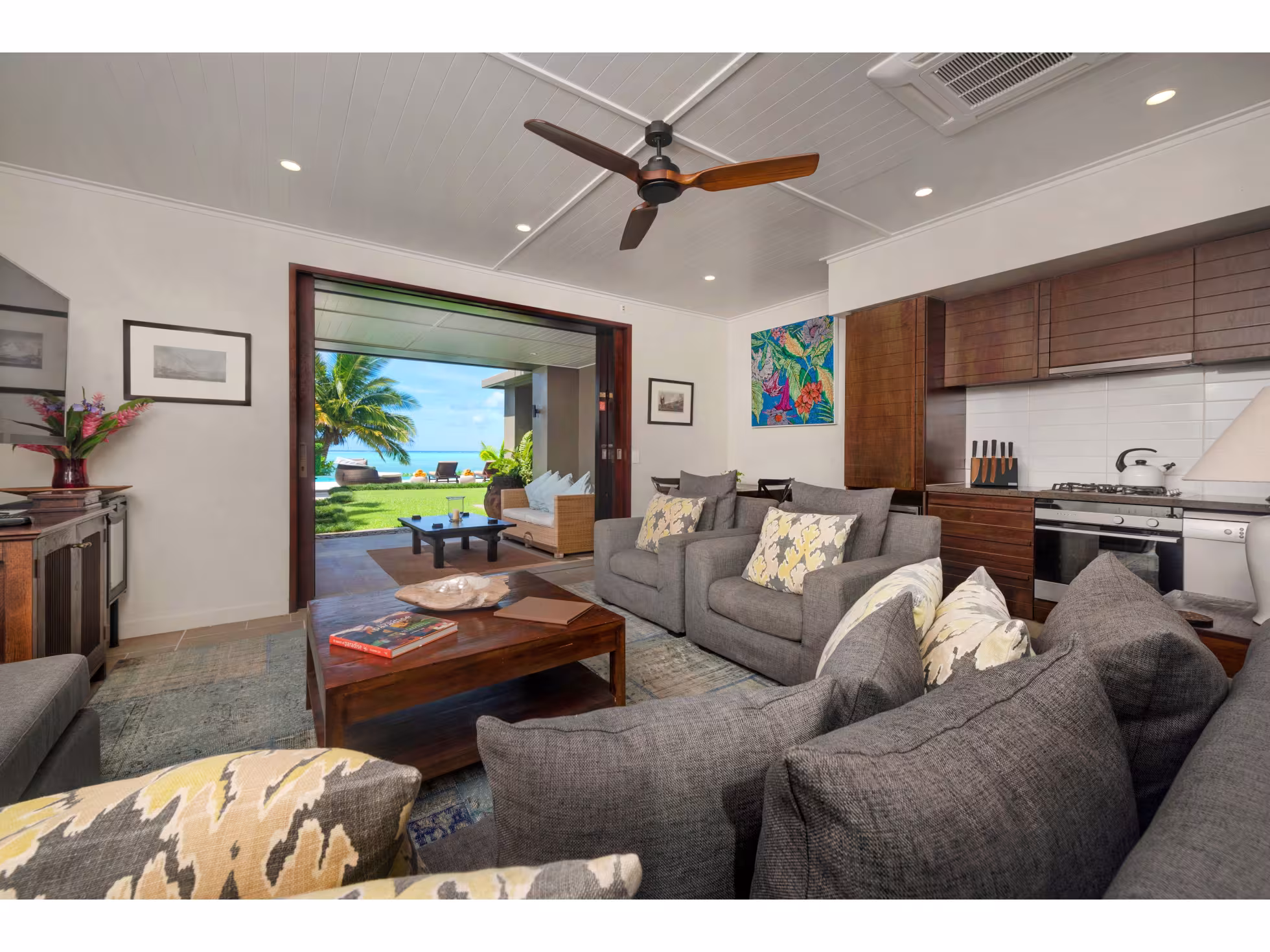 Te Vakaroa Villas accommodation in Rarotonga