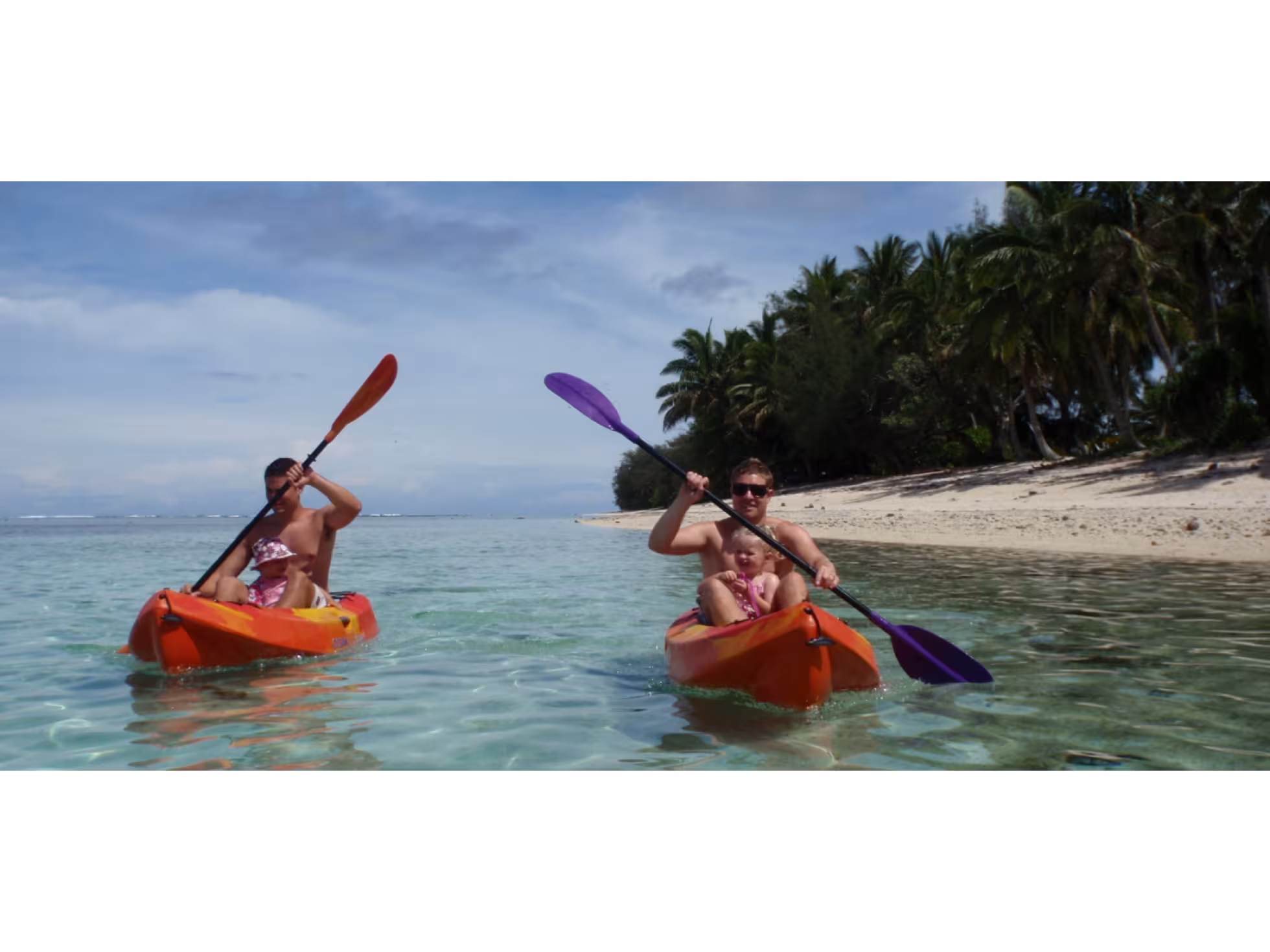 NA Kayaks on water 