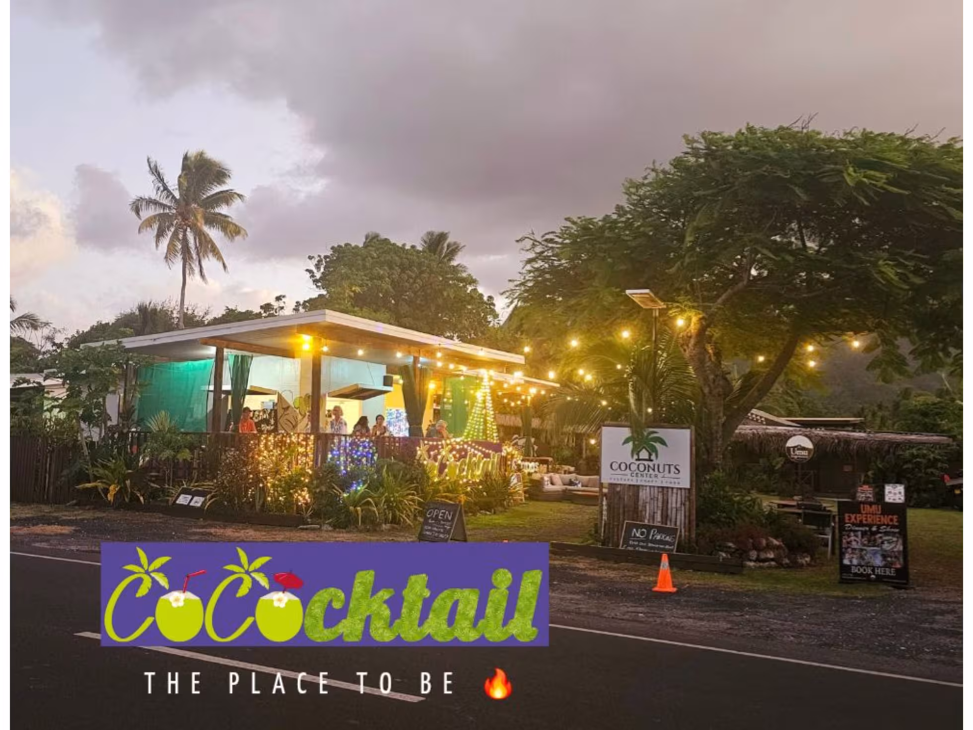 Cococktail road view