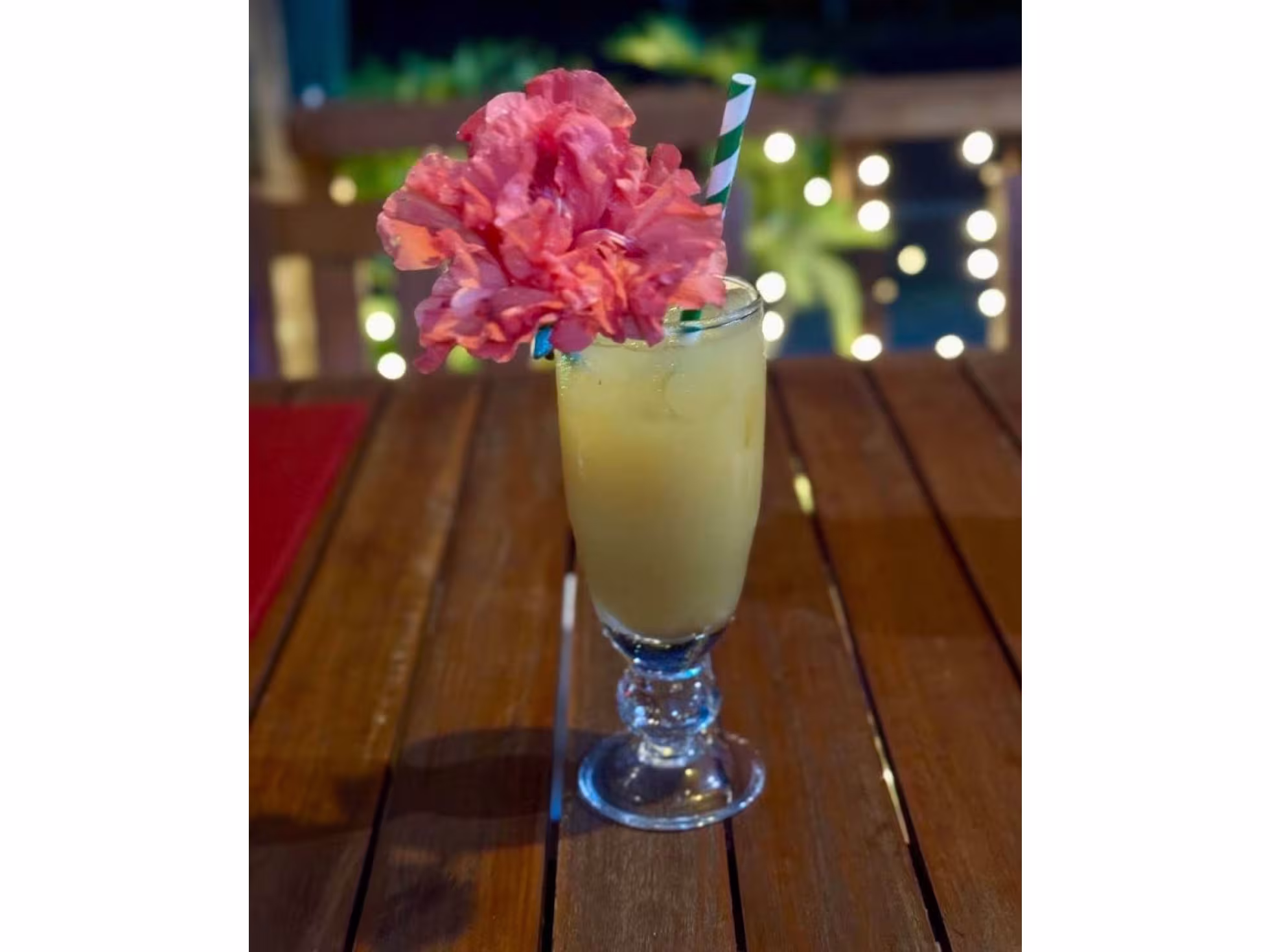 Yellow cocktail