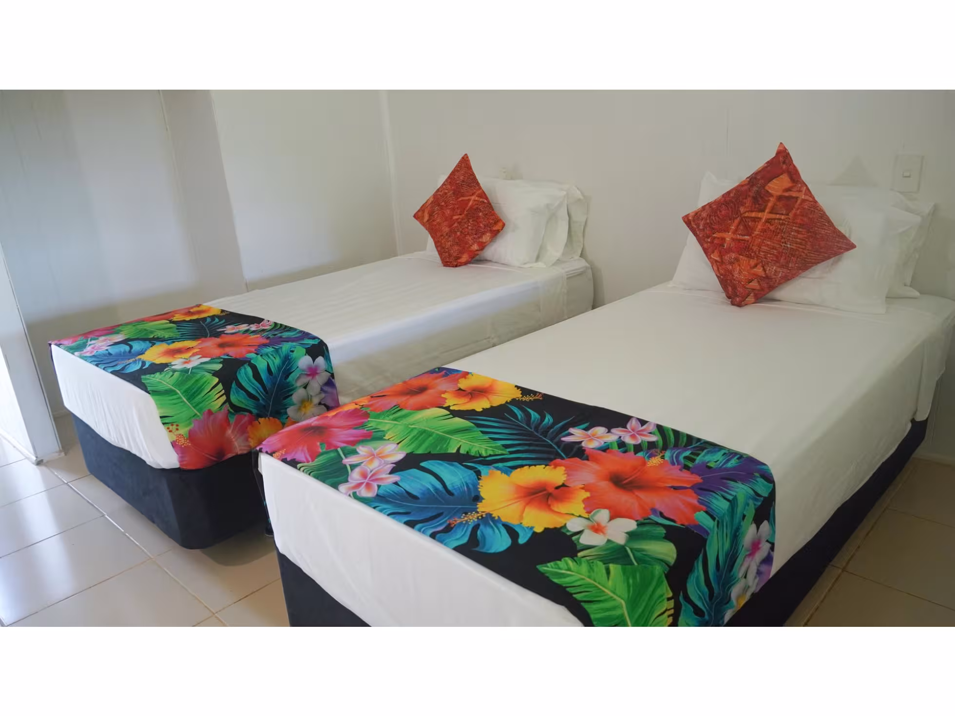 Kia Orana Bungalows Atiu Twin Beds